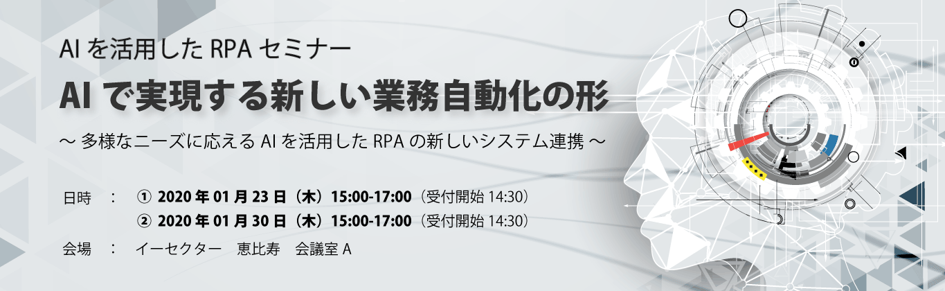 AIを活用したRPAセミナー