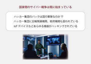 サイバー戦争はサイバー空間での実戦